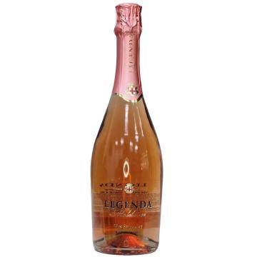 Vin spumant demisec roz Legenda Moldovei 0.75 l SGR