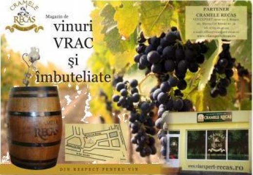 Vinuri vrac Cramele Recas Brasov