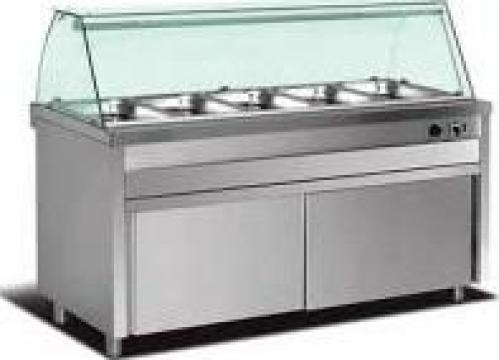 Vitrina autoservire bain marie