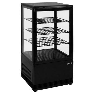 Vitrina frigorifica cu racire ventilata SC 70 negru