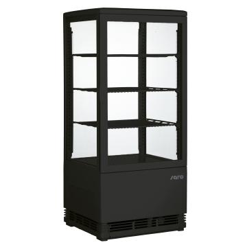Vitrina frigorifica cu racire ventilata SC 80 negru