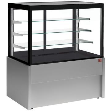 Vitrina frigorifica panoramica, ventilat, 4 niveluri