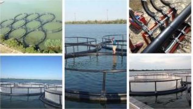 Viviere flotabile (plutitoare) HDPE