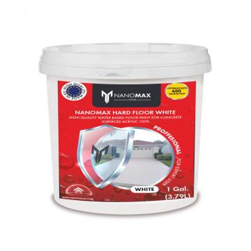 Vopsea Nano beton, ciment Hard Floor alb 10L