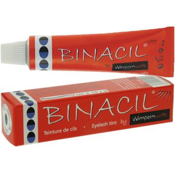 Vopsea gene si sprancene Binacil 15ml - negru albastrui