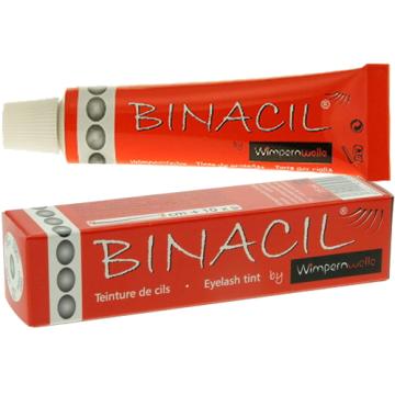 Vopsea gene si sprancene Binacil 15ml - negru deschis (gri)