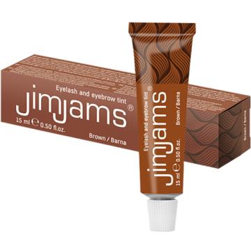Vopsea gene si sprancene JimJams 15ml - maro natural