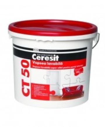 Vopsea lavabila alba pentru interior CT 50 2.5litri