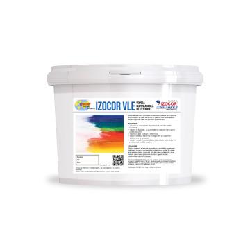 Vopsea lavabila de exterior antimucegai Izocor VLE, 25 kg