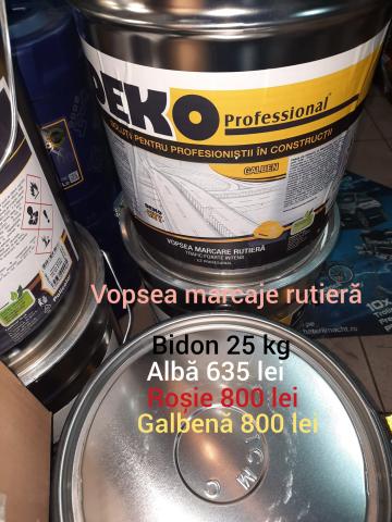 Vopsea marcaje rutiera 25 kg