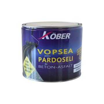 Vopsea pardoseli beton, asfalt Kober, 2,5 litri