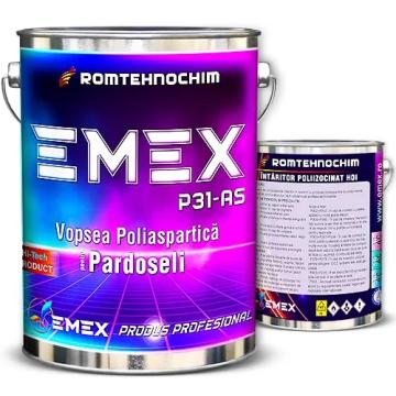 Vopsea poliaspartica pardoseli Emex P31-AS