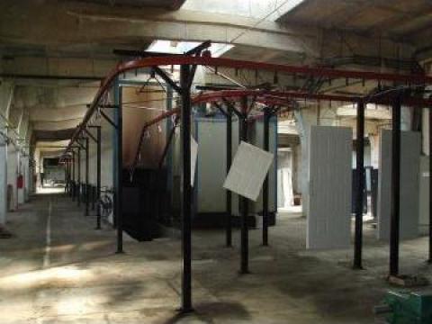 Vopsire in camp electrostatic