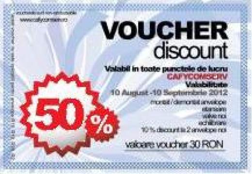 Voucher pentru vulcanizare