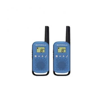 Walkie Talkie Motorola T42 albastru/rosu (2 bucati)