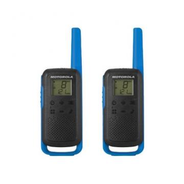 Walkie Talkie Motorola T62 albastru/rosu (2 bucati)