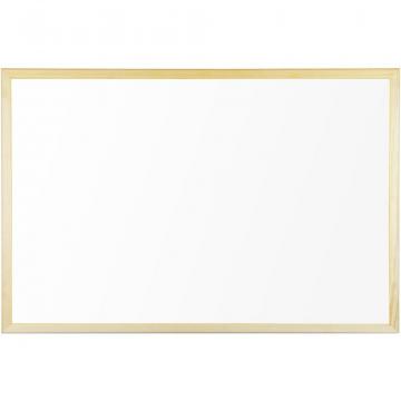 Whiteboard magnetic cu rama din lemn 80 x 60 cm Bi-silque