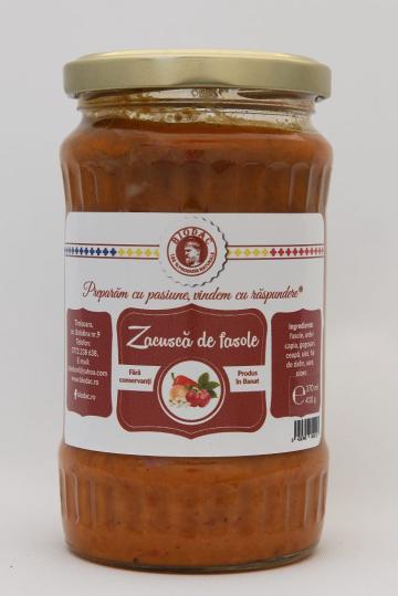 Zacusca de fasole 314ml/350gr