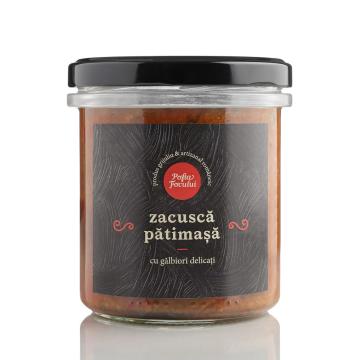 Zacusca patimasa cu galbiori delicati - Pofta focului 300g
