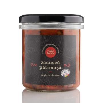 Zacusca patimasa cu ghebe zvelte - Pofta focului 300g