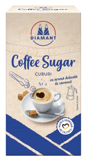 Zahar brun cubic pentru cafea Diamant Coffee Sugar 350g