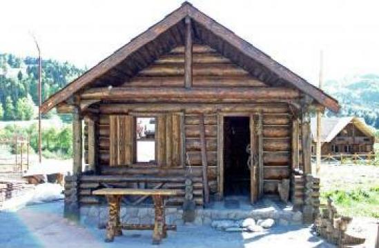 casuta / sauna antichizata